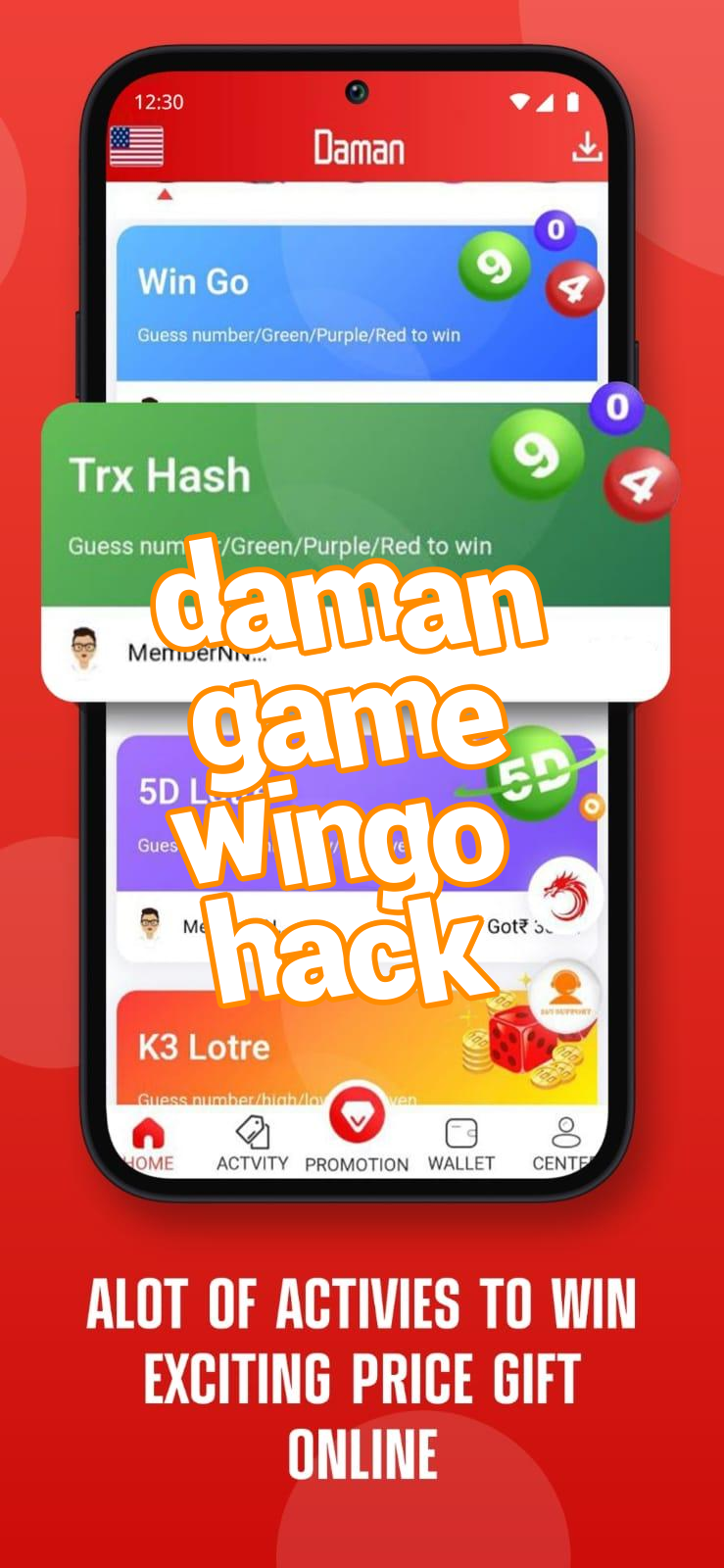 daman game wingo hack Screenshots
